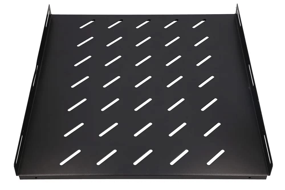 extralink-1u-fachboden-19-zoll-rackboden-schwarz-20-kg image 3