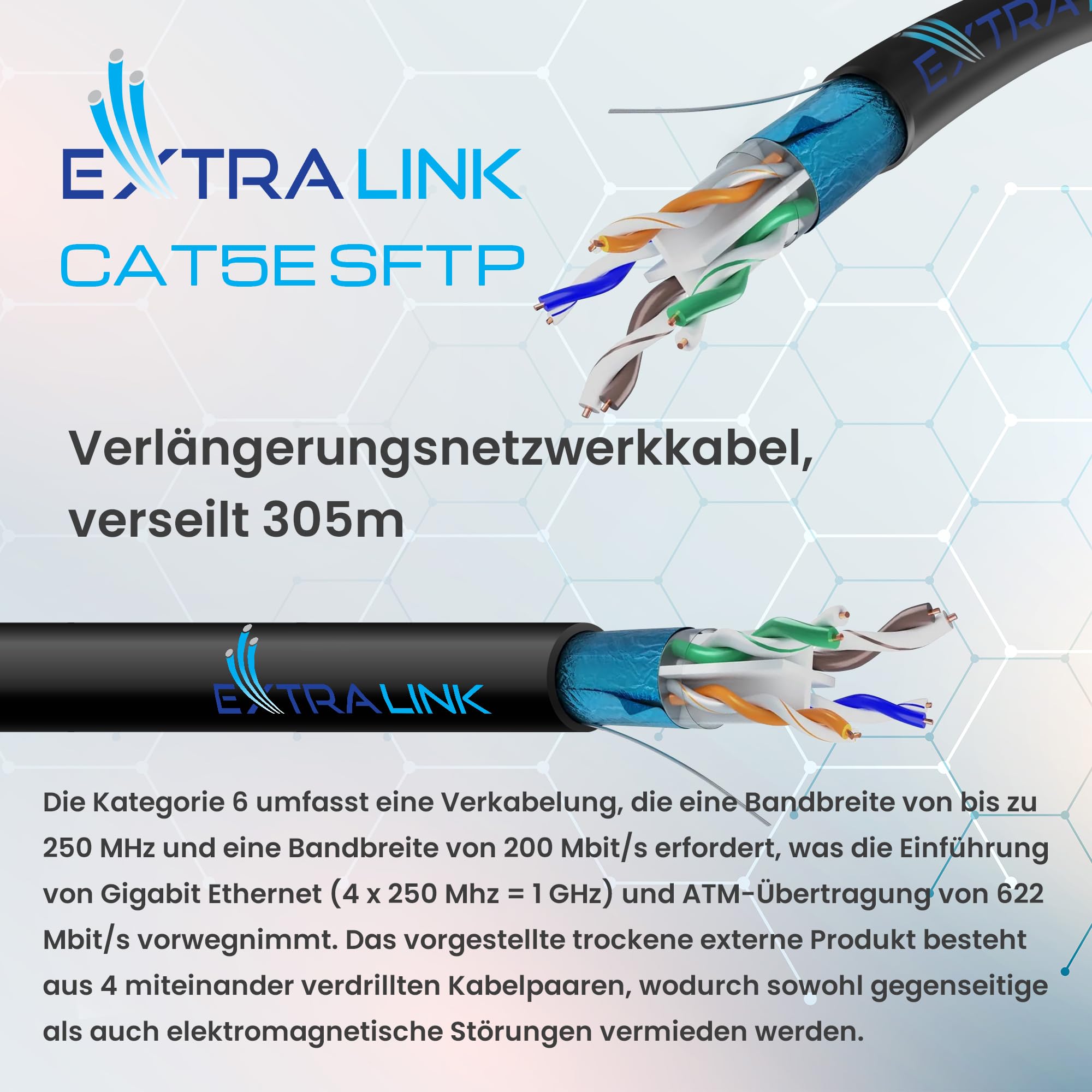 extralink-cat6-f-utp-verlegekabel-outdoor-305-m image 2
