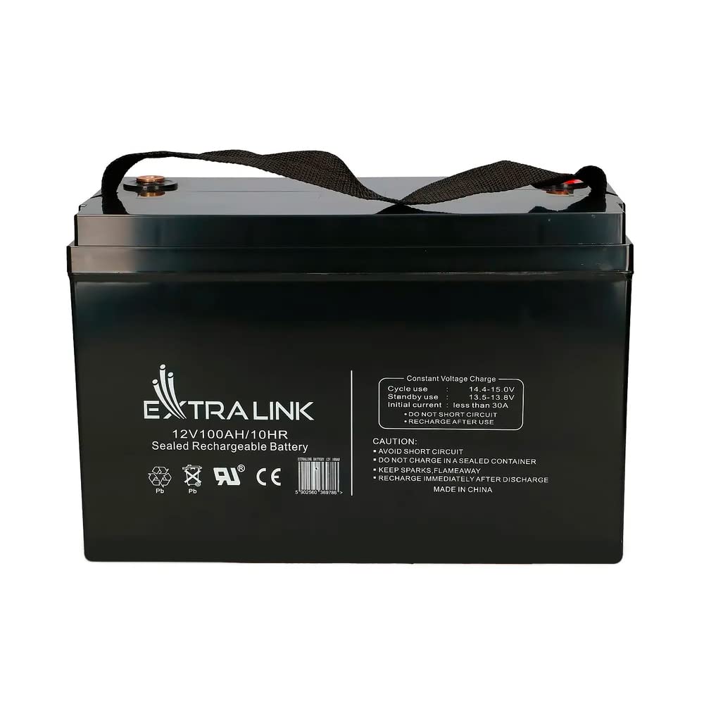 extralink-agm-batterie-12v-100ah-solar-versorgungsbatterie image 1