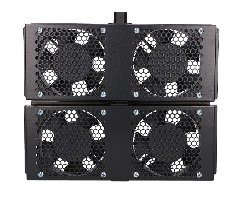 extralink-l-fter-panel-4-ventilatoren-19-zoll-rack-k-hlung image 1