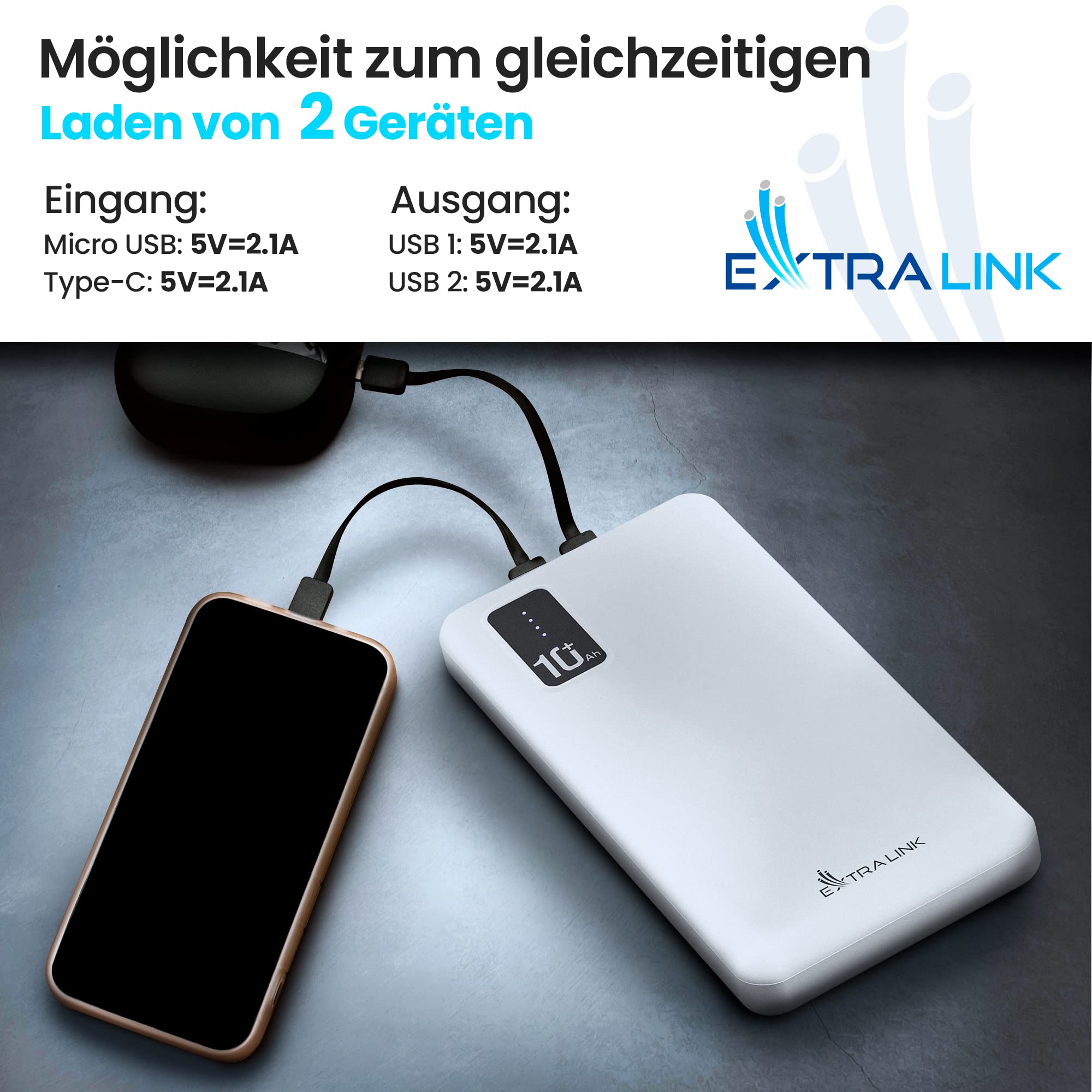 extralink-epb-098-powerbank-10000mah-wei-mit-display image 4