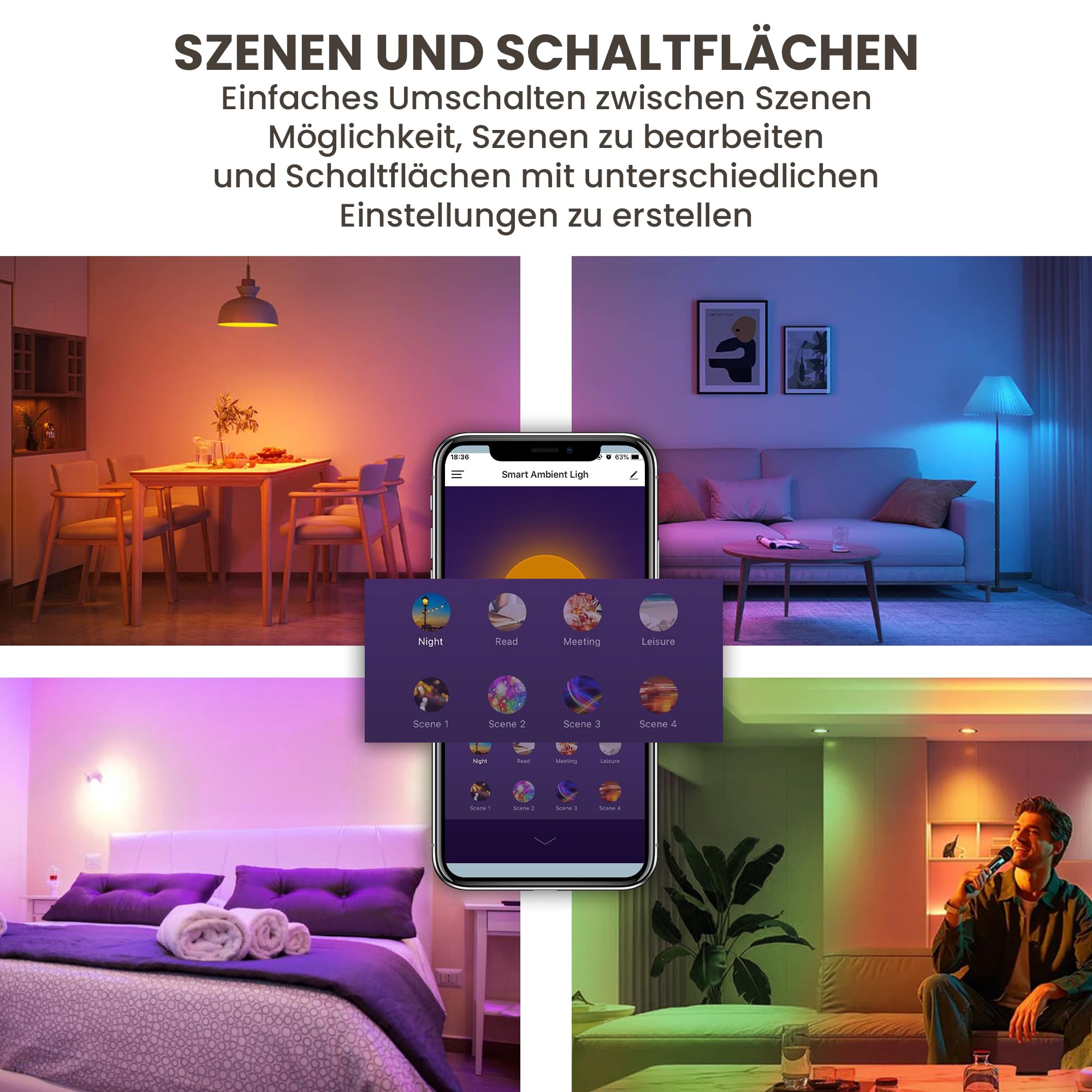 extralink-gl-hbirne-e27-a70-wifi-rgb-smart-bulb-alexa image 4