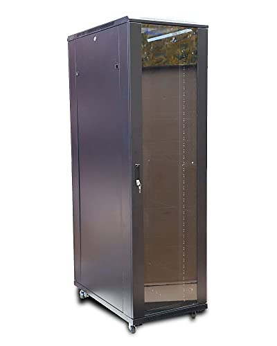 extralink-ex-14442-rackschrank-42u-freistehend-schwarz-19-zoll image 4