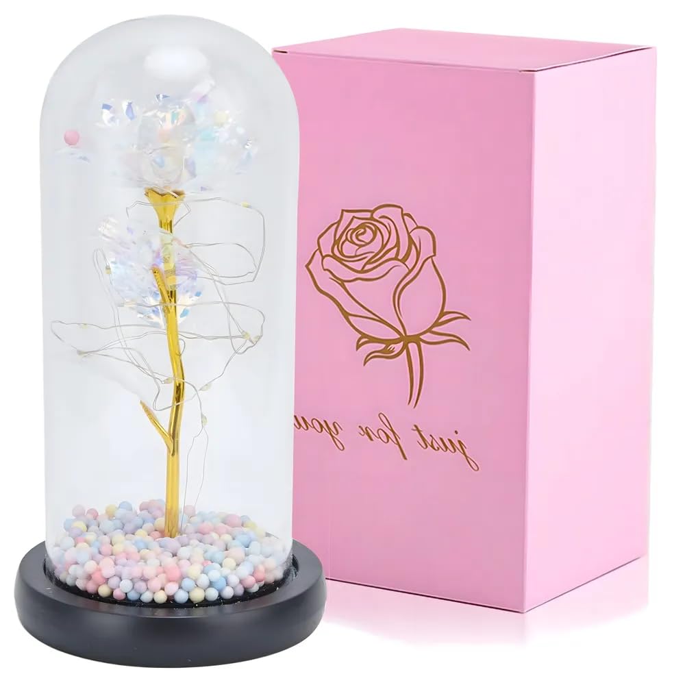 extralink-ewige-rose-im-glas-mit-led-rosa-geschenk image 8