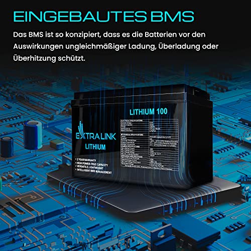 extralink-lifepo4-batterie-12v-100ah-mit-bms image 8