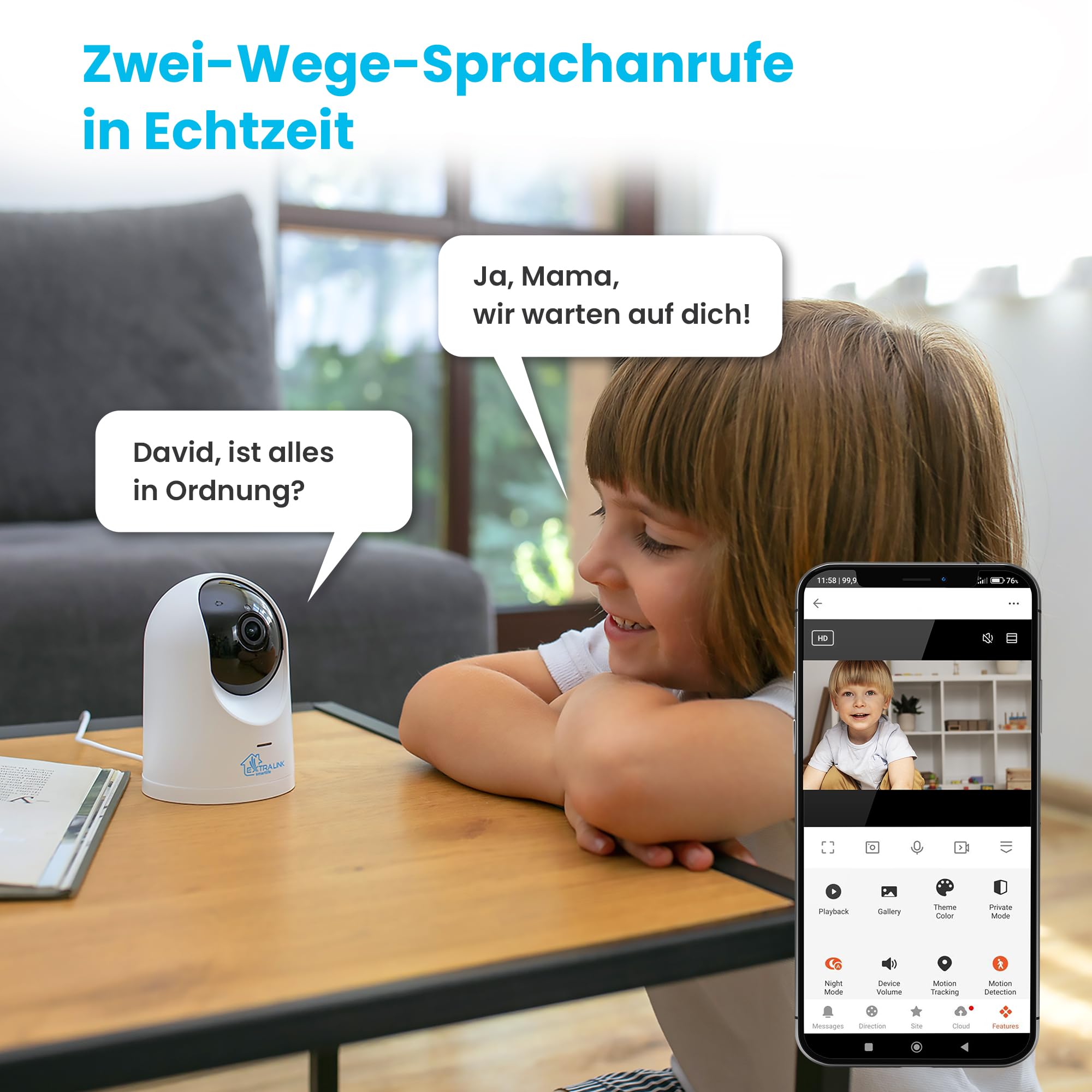 extralink-homeeye-berwachungskamera-innen-4mp-ptz-wlan image 5
