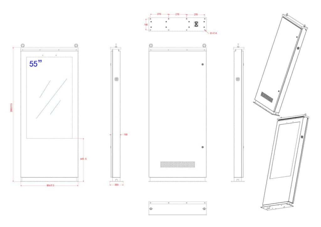 ernitec-monitors-outdoor-kiosk-55-zoll-4k-3000nits-android-wifi image 2