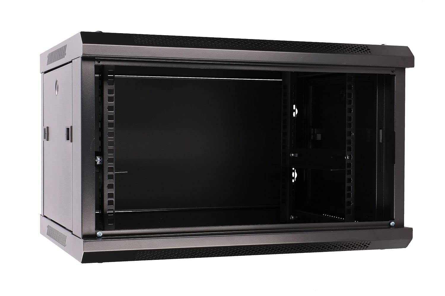 extralink-6he-19-zoll-netzwerkschrank-wandmontage-schwarz image 5
