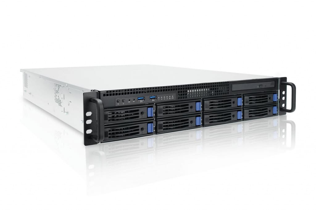 ernitec-2u-8-bay-server-xeon-32gb-2x500gb-ssd-raid image 1