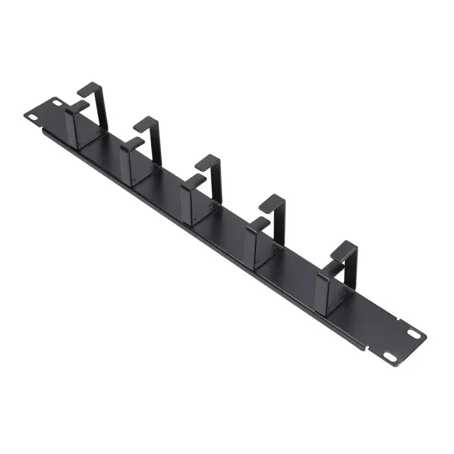 extralink-kabelmanagement-19-zoll-1u-5-b-gel-schwarz image 1
