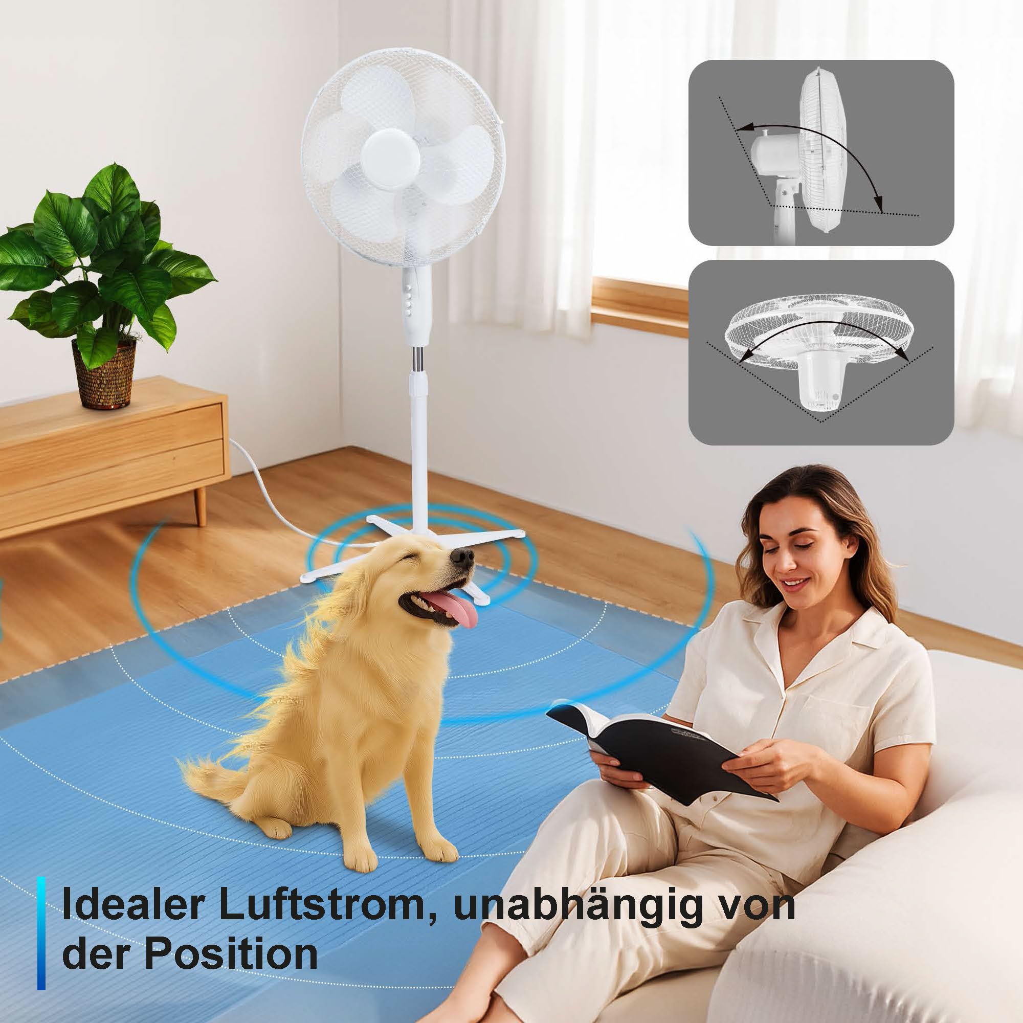 extralink-bryza-standventilator-40cm-wei-45w-3-stufen image 7