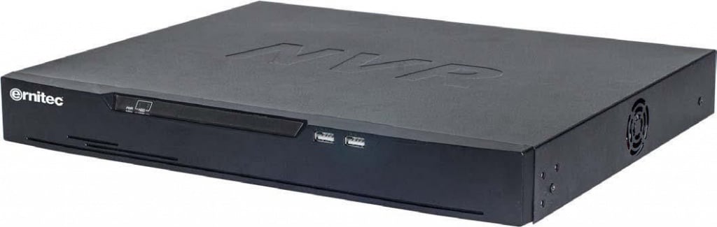 ernitec-cygnus-16-kanal-nvr-1u-16x-poe-2x-hdd-ndaa image 1