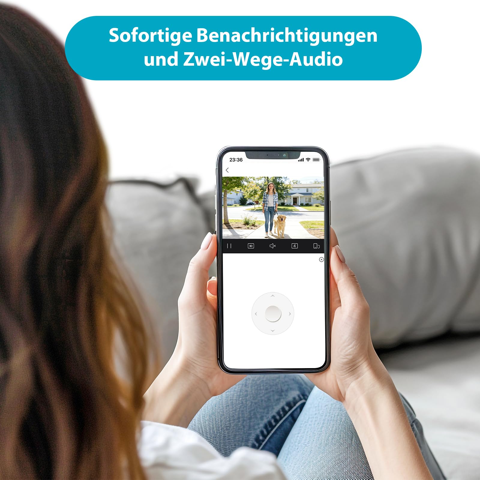 dahua-video-doorbell-2k-4mp-wlan-klingel-ip65-schwarz image 4