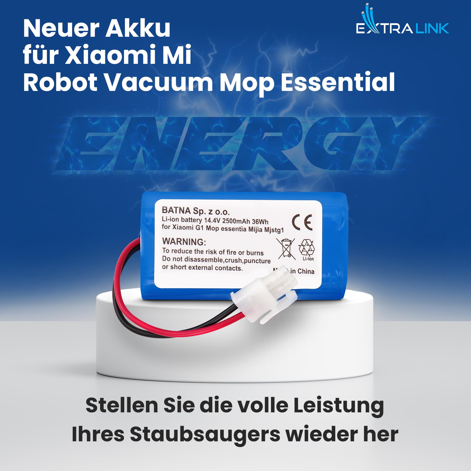 extralink-ersatzakku-xiaomi-mop-essential-2500mah-14-4v image 4