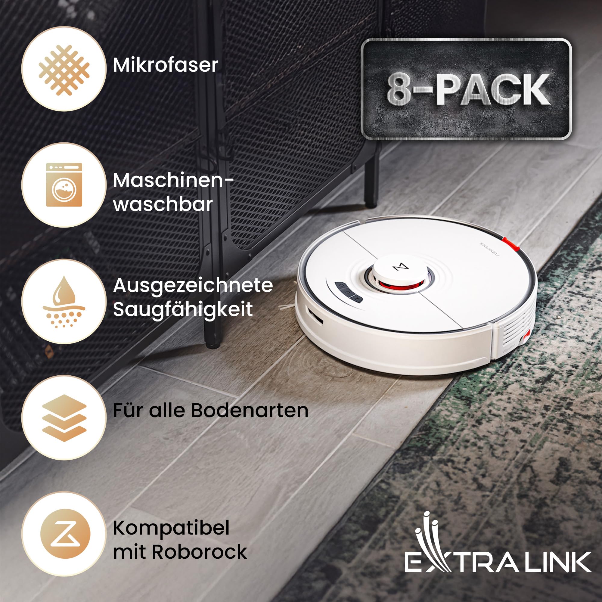 extralink-roborock-s7-wischmopp-8-st-ck-saugstark image 7