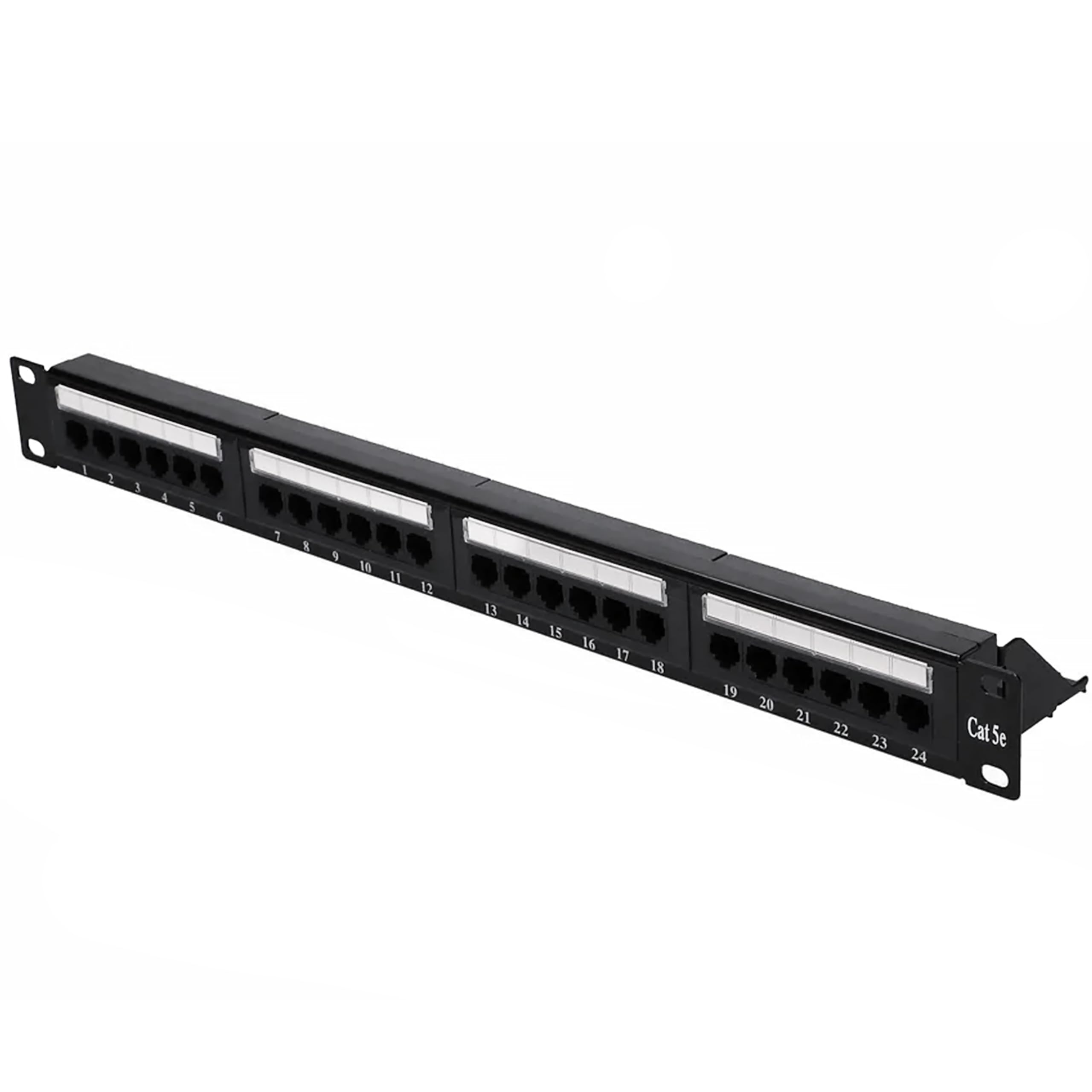 extralink-cat5e-patchpanel-24-port-19-zoll-1he-lsa image 1