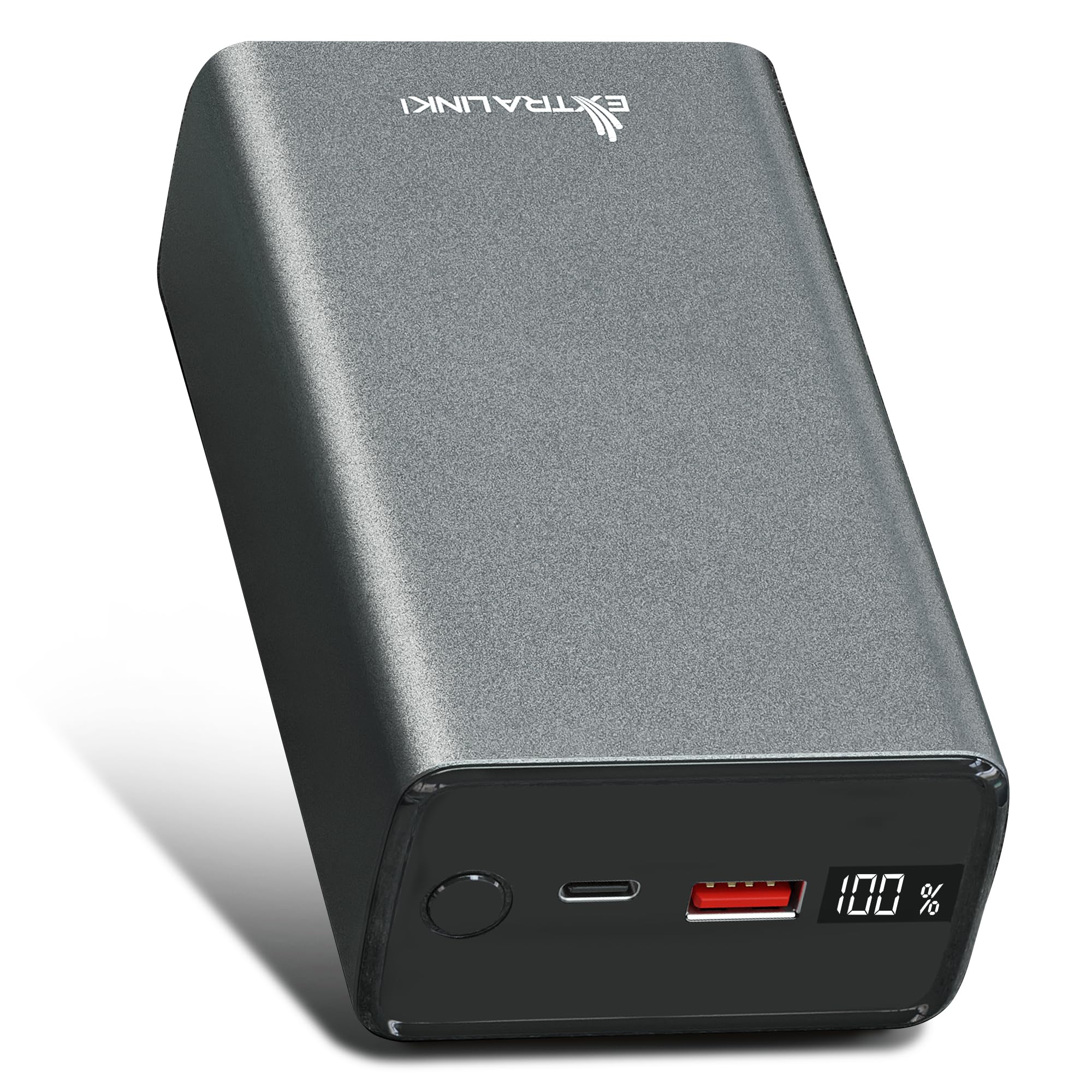 extralink-epb-127-powerbank-30000mah-65w-pd-usb-c-schnellladung image 1