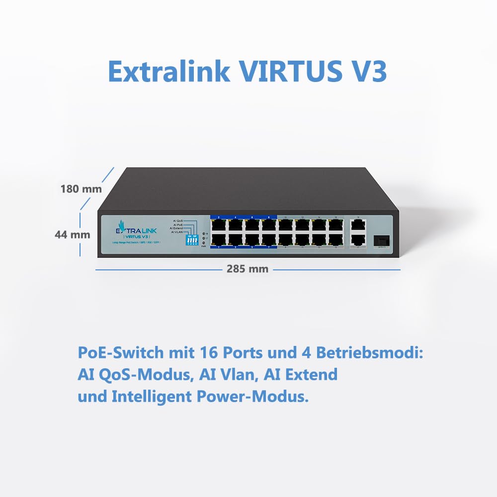 extralink-virtus-v3-poe-switch-16-port-150w-mit-sfp image 4