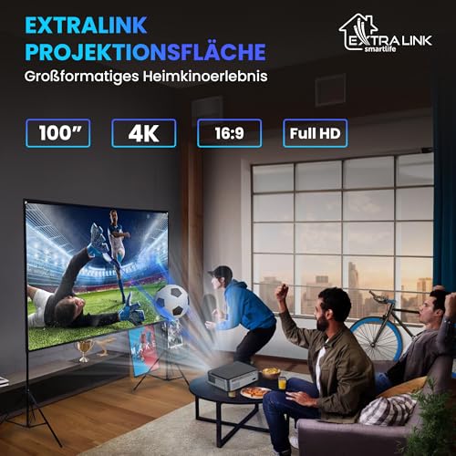 extralink-zasilanie-beamer-leinwand-100-zoll-stativ-16-9 image 8