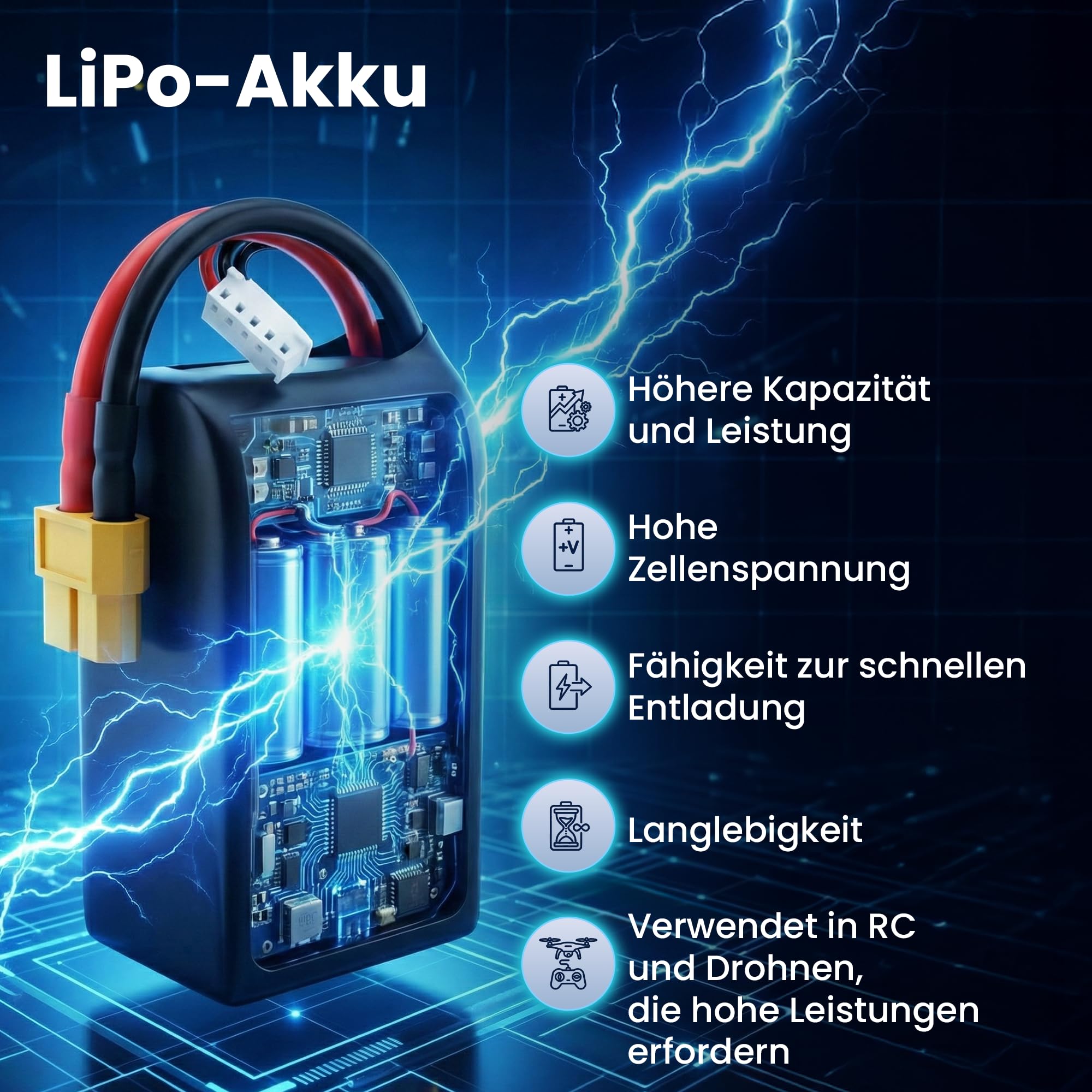 extralink-1800mah-4s-lipo-akku-130c-xt60-drohnen-akku image 3