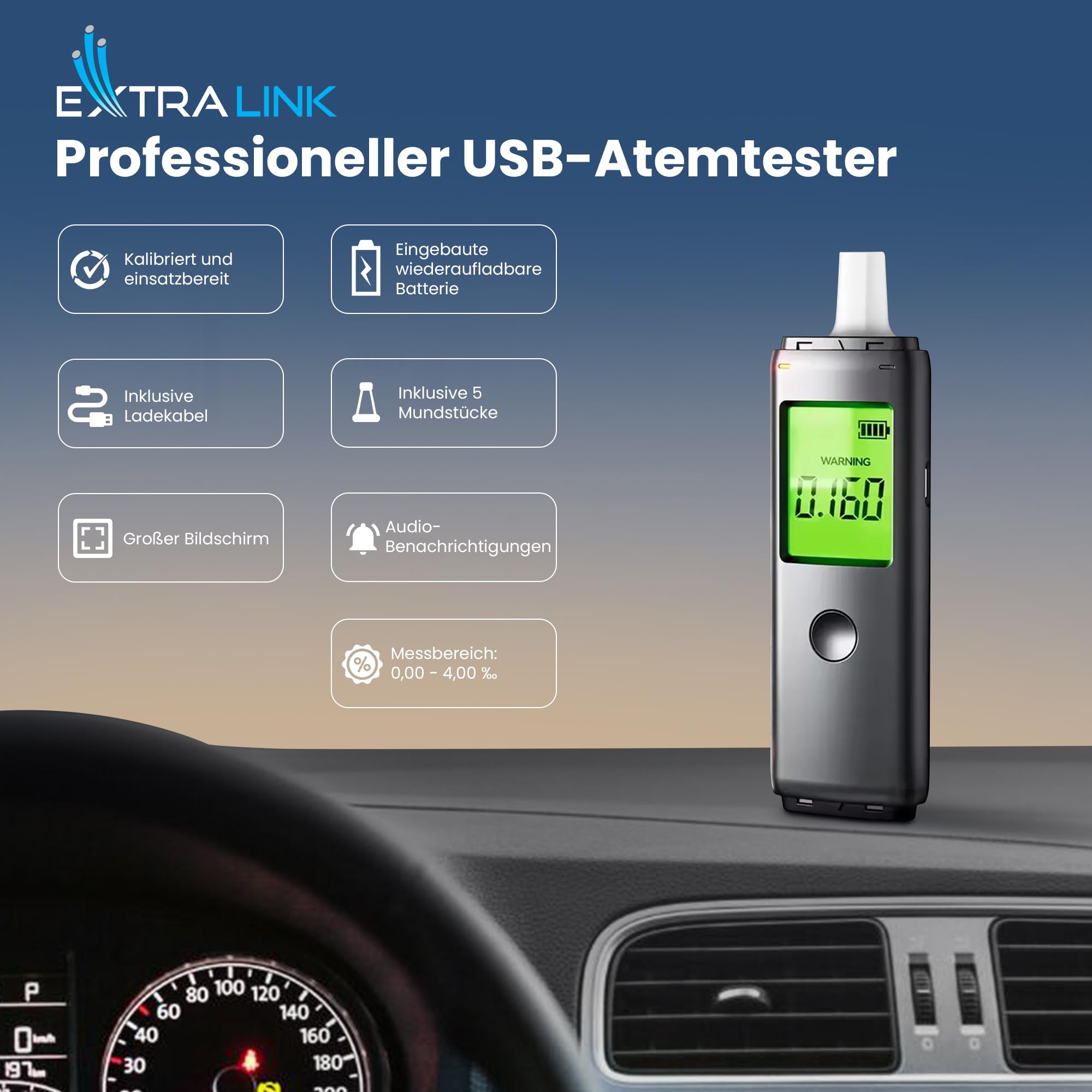 extralink-po-01-alkoholtester-lcd-5-mundst-cke image 2