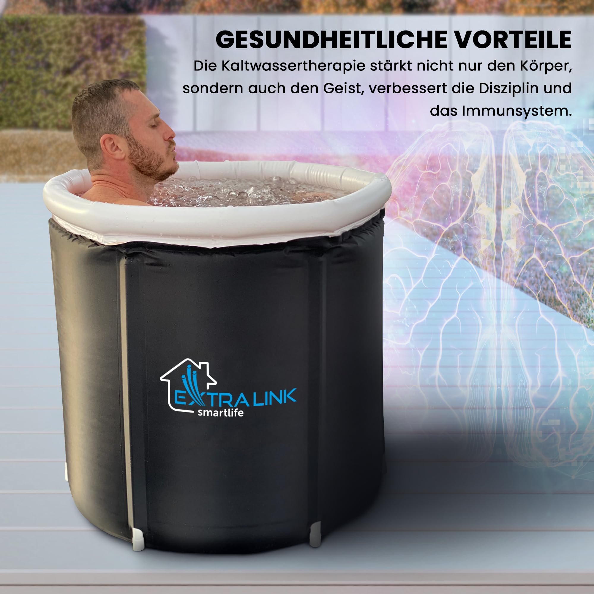 extralink-eistonne-400l-eisbad-85-cm-mit-abdeckung image 7