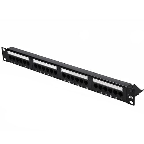 extralink-cat5e-patchpanel-24-port-19-zoll-1he-lsa image 8