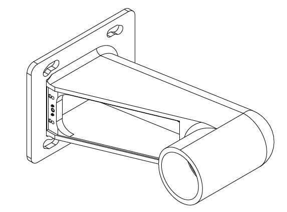 ernitec-mini-gooseneck-kamerahalterung-wei-mit-gummischeibe image 3