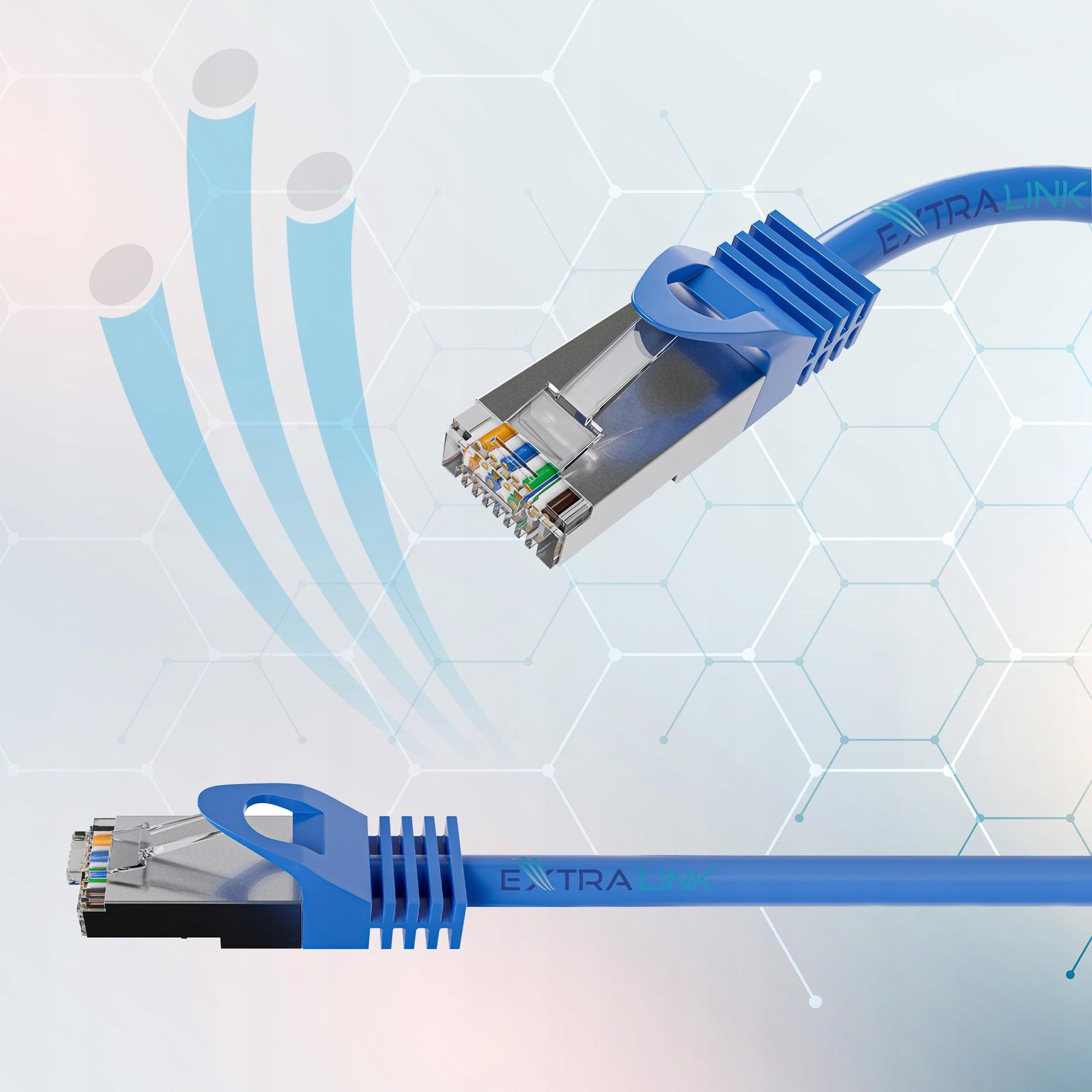 extralink-cat-8-1-netzwerkkabel-0-5m-blau-40gbps-s-ftp image 5
