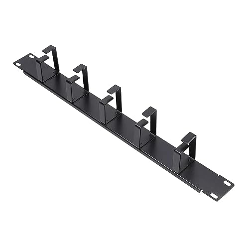 extralink-kabelmanagement-19-zoll-1u-5-b-gel-schwarz image 2