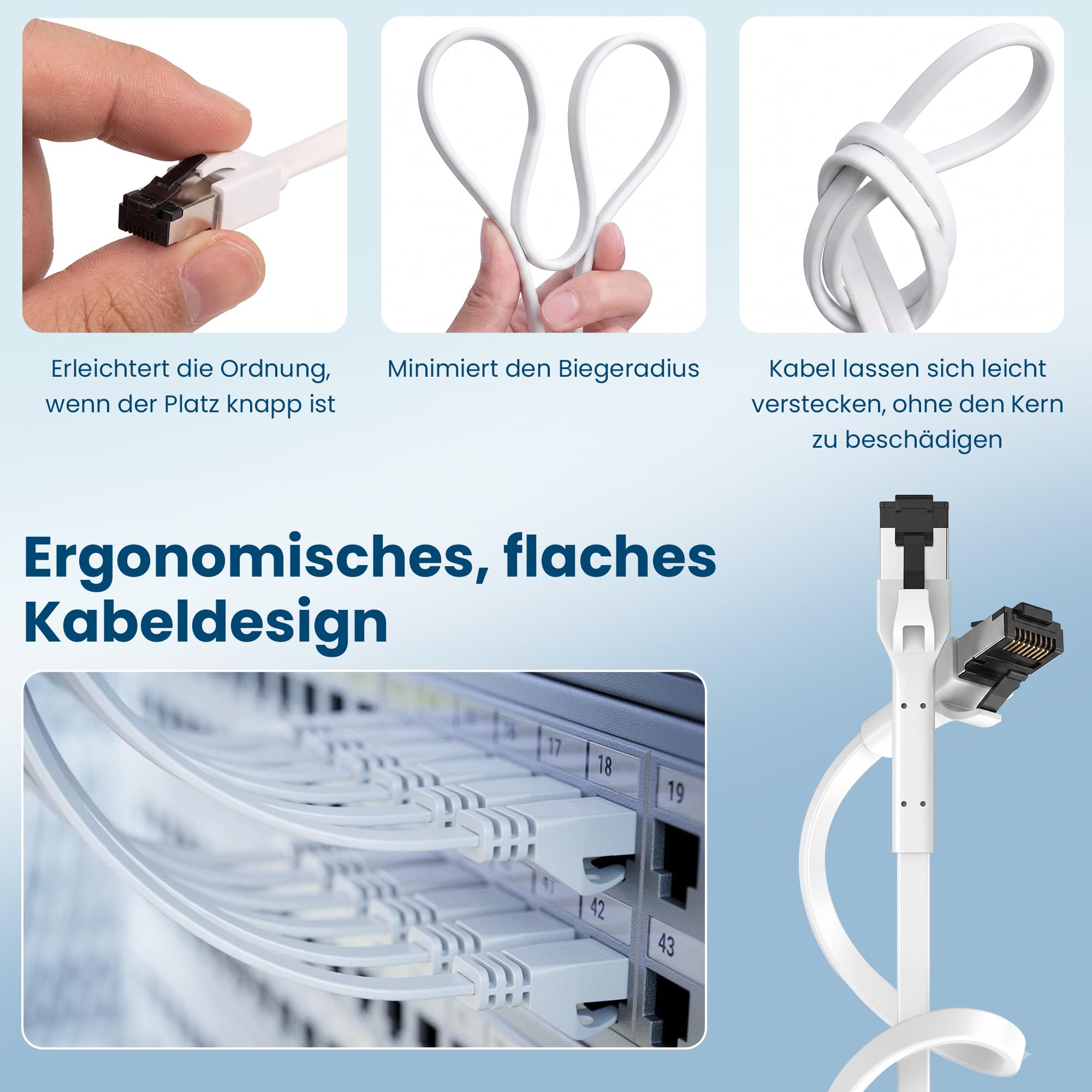 extralink-cat8-patchkabel-1m-flach-u-ftp-40g-wei image 4