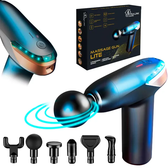 extralink-massage-gun-lite-massagepistole-3200-rpm-usb-c image 1