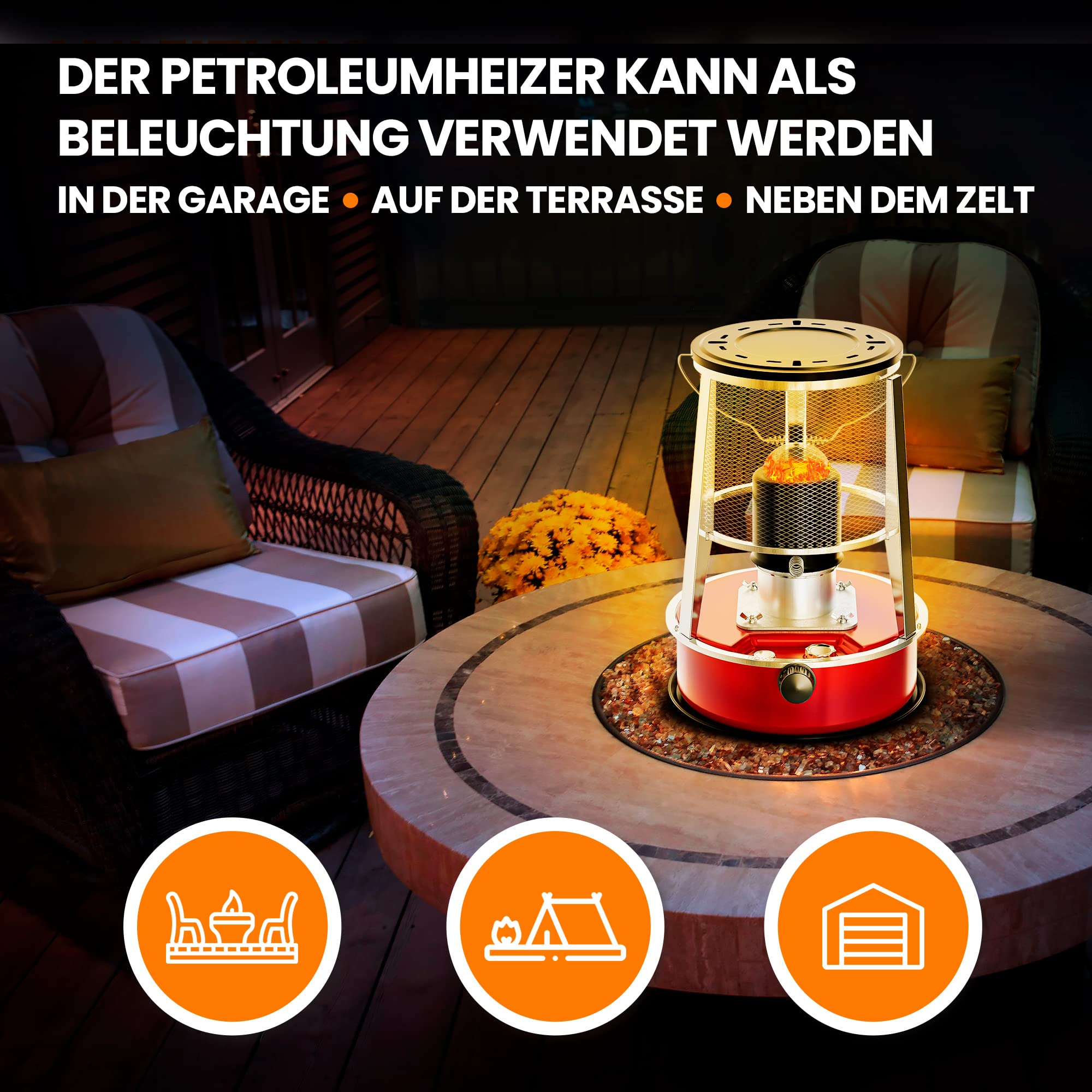 extralink-aladdin-petroleumofen-4-6l-2600w-camping-kocher image 6