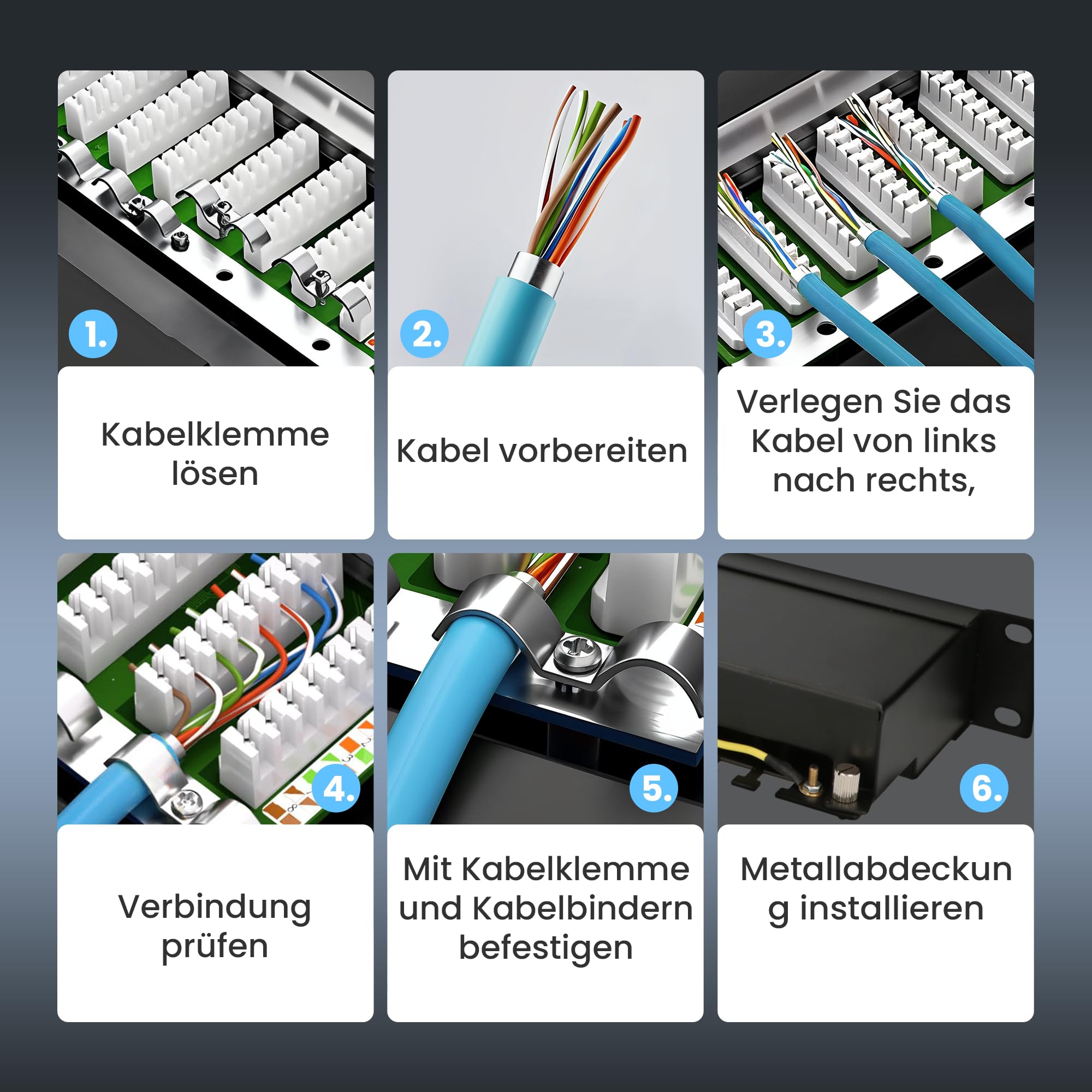extralink-patchpanel-24-port-cat5e-stp-19-zoll-1he image 7