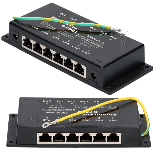 extralink-switche-poe-injektor-6-port-gigabit image 1