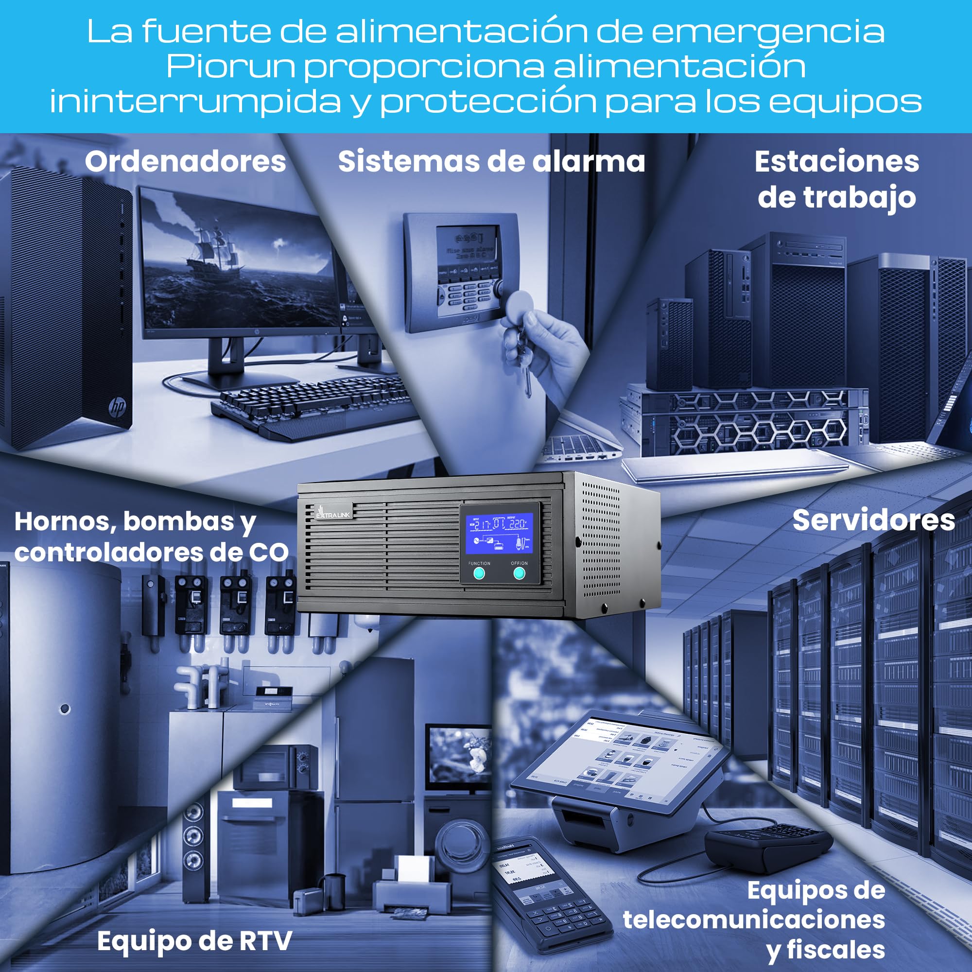 extralink-ups-1200va-usv-1000w-lifepo4-40ah-reiner-sinus image 3