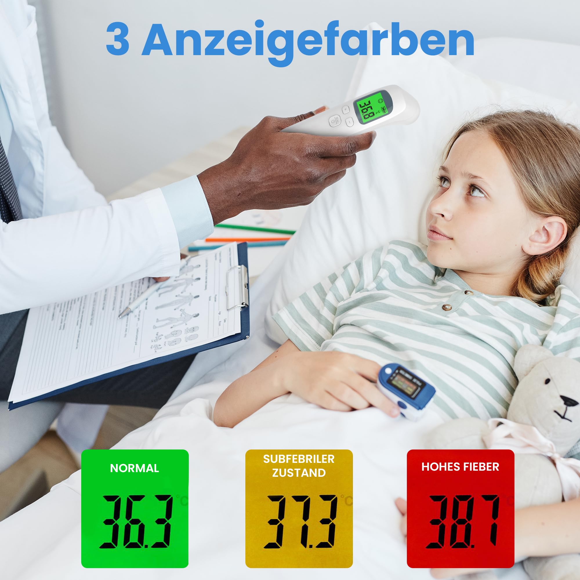 extralink-fieberthermometer-baby-kontaktlos-wei image 3