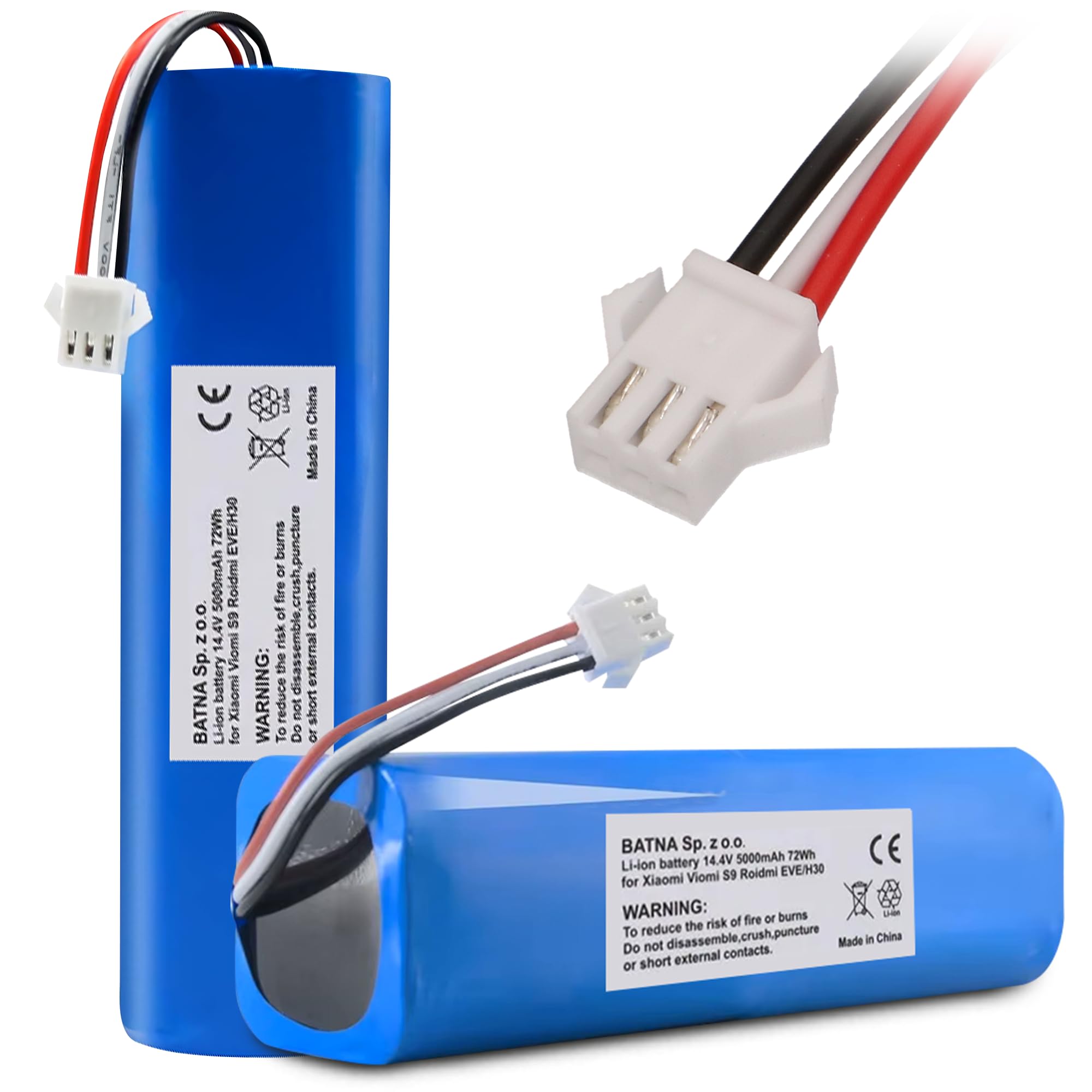 extralink-ma1-4s1p-sc-akku-f-r-xiaomi-mop-pro-3200mah image 1