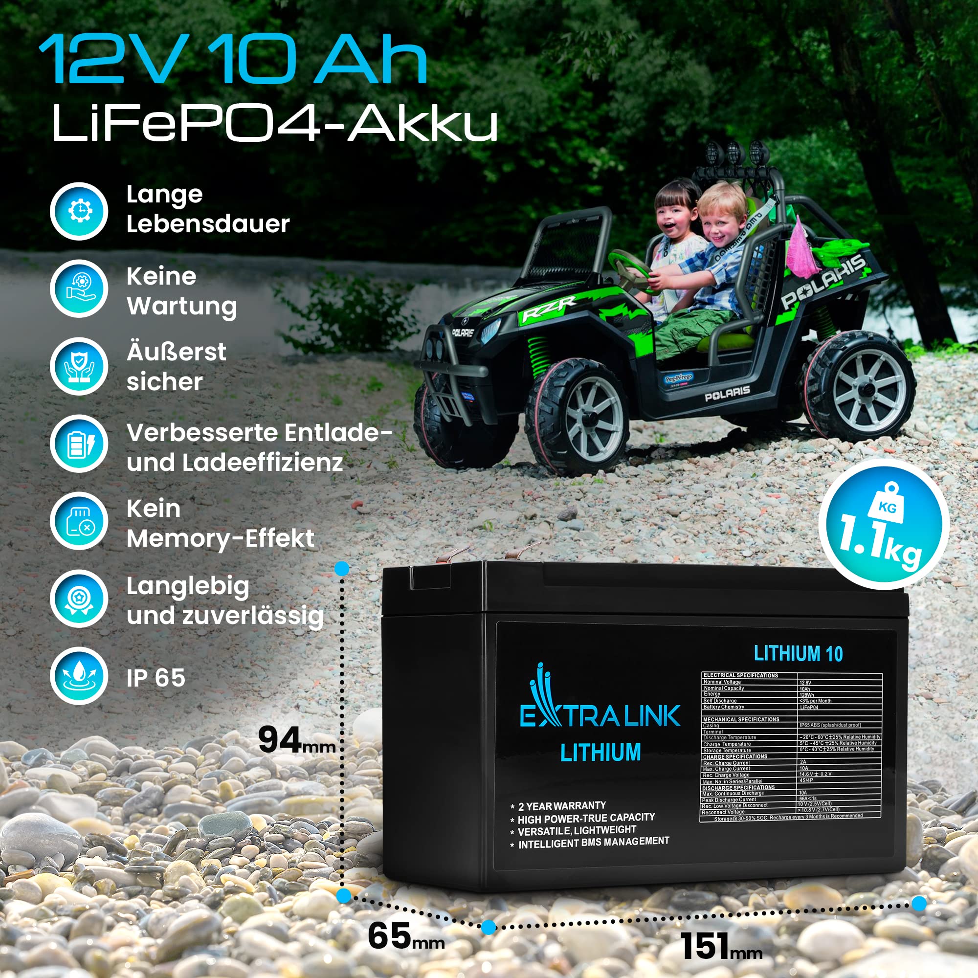 extralink-lifepo4-batterie-12v-10ah-lithium-akku-solar-wohnmobil image 4