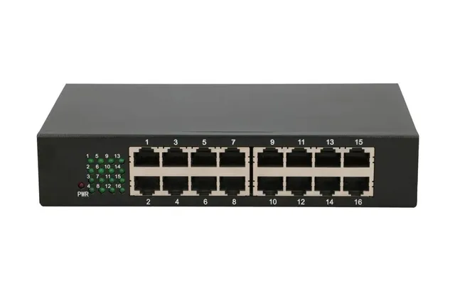 extralink-hexon-switch-16x-10-100mbps-desktop-3-2gbps image 1