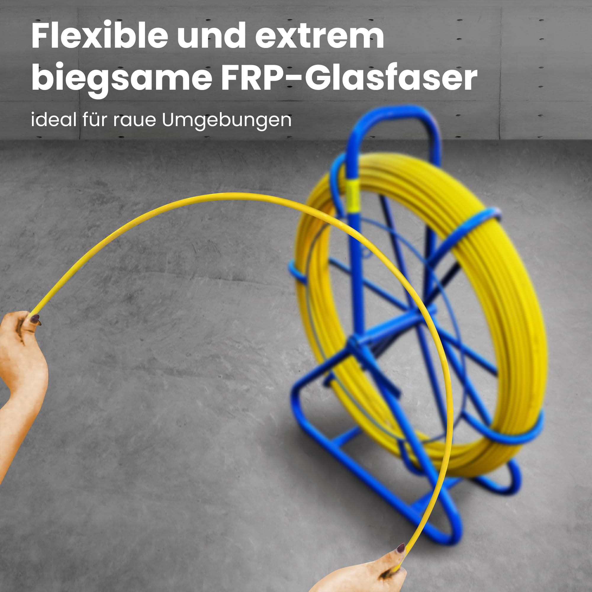 extralink-frp-glasfaserstab-8mm-50m-einziehhilfe-mit-bremse image 5
