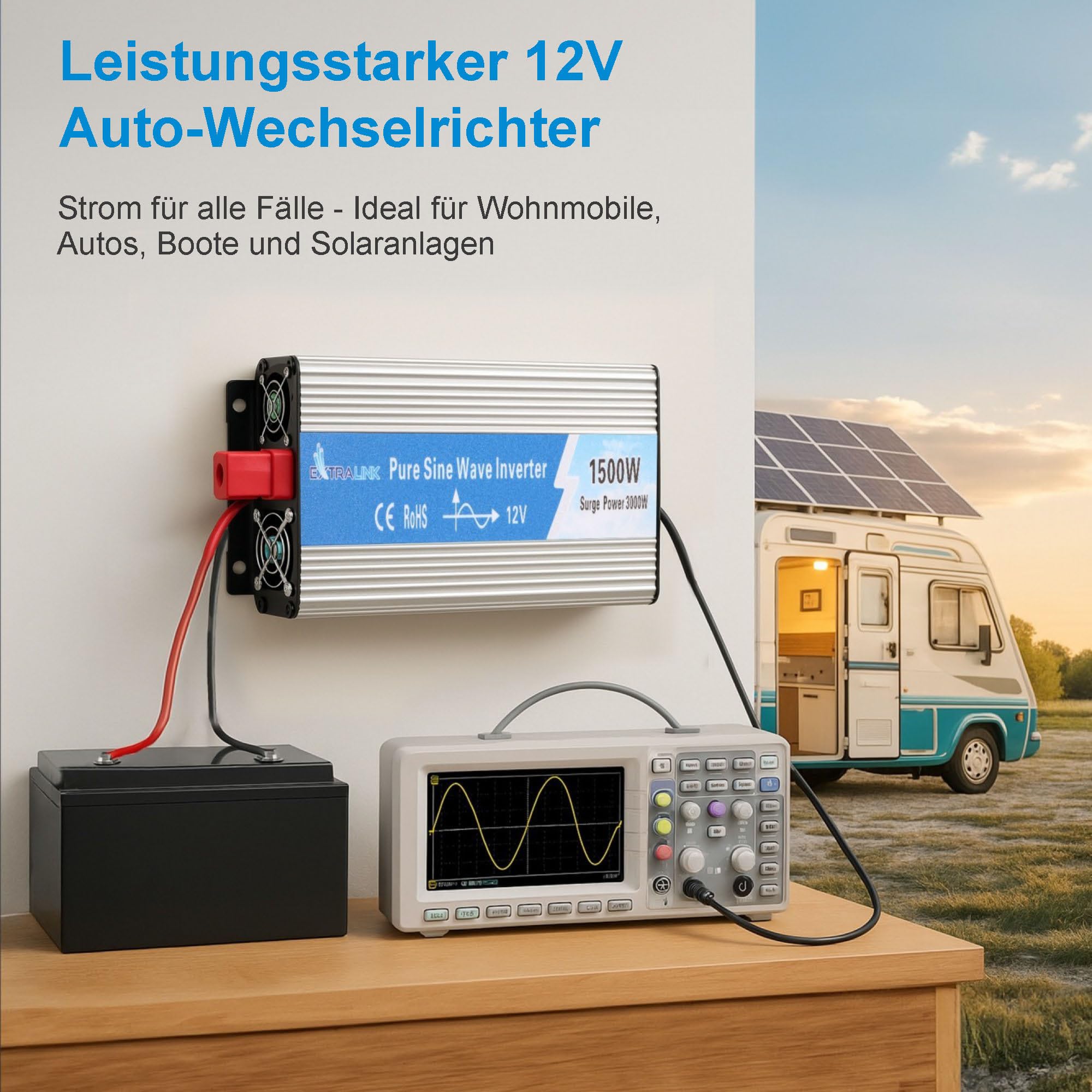 extralink-opip-1500w-wechselrichter-12v-230v-reiner-sinus image 4