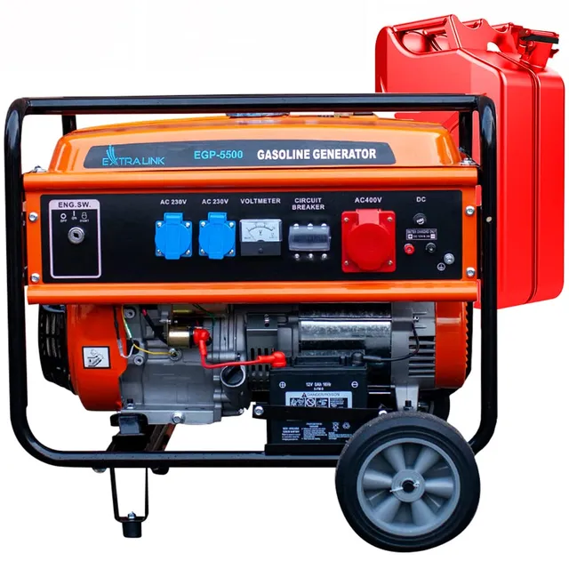 extralink-egp-5500-stromerzeuger-5500w-benzin-elektrostart image 1