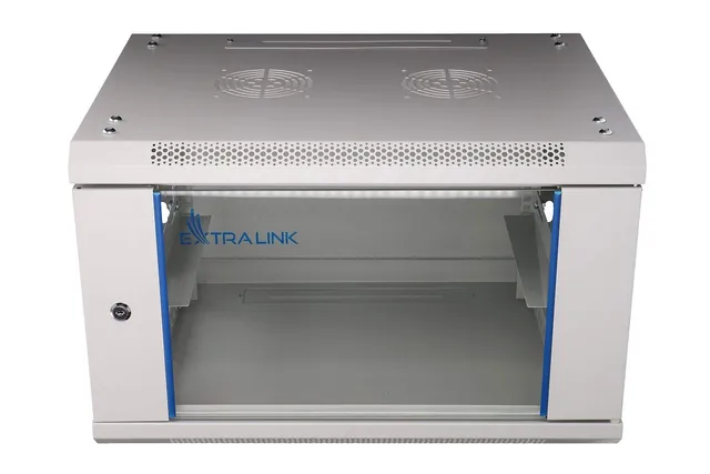 extralink-6u-19-zoll-netzwerkschrank-600x450-wandmontage-grau image 1