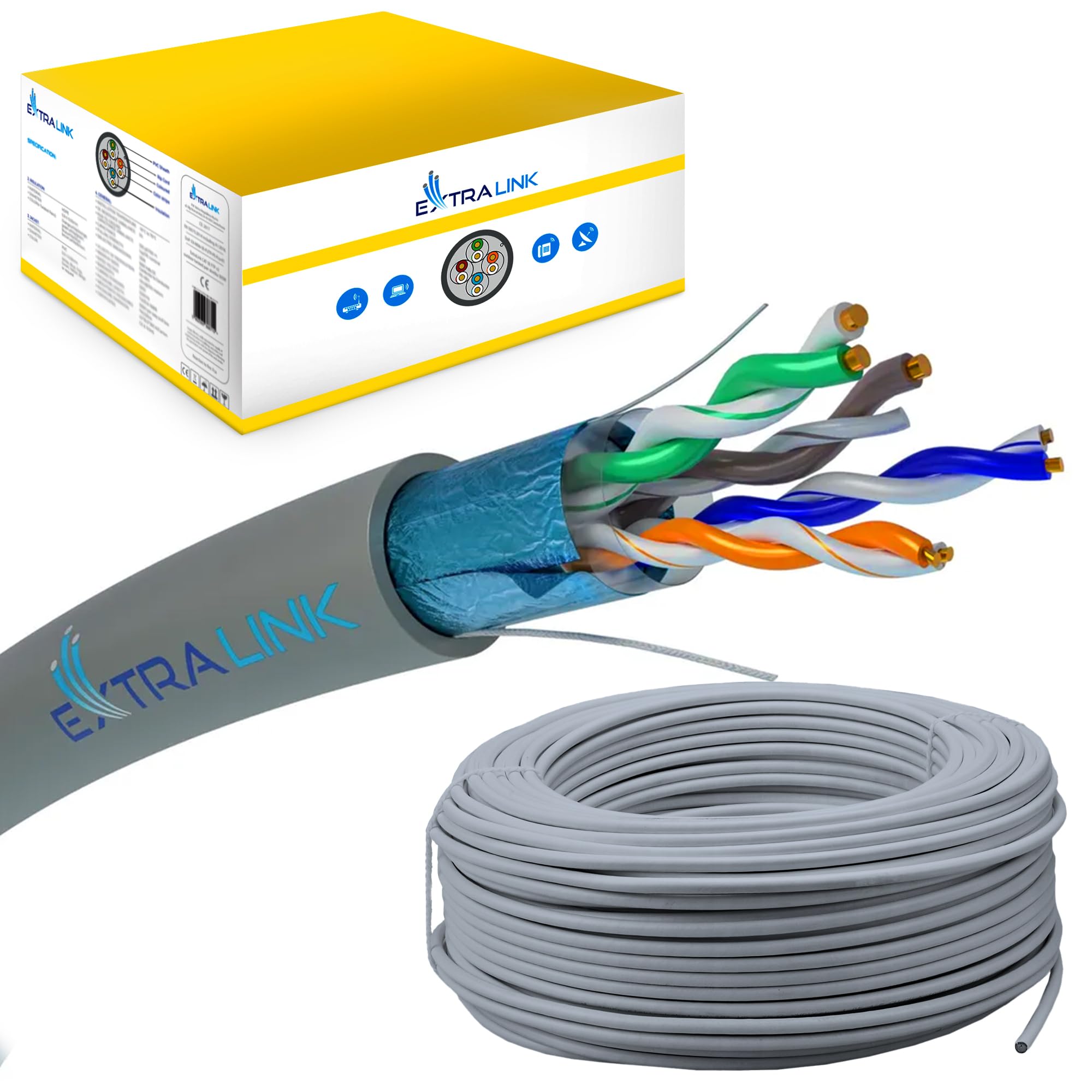 extralink-cat5e-netzwerkkabel-innen-25m-u-utp-kupfer-poe image 8