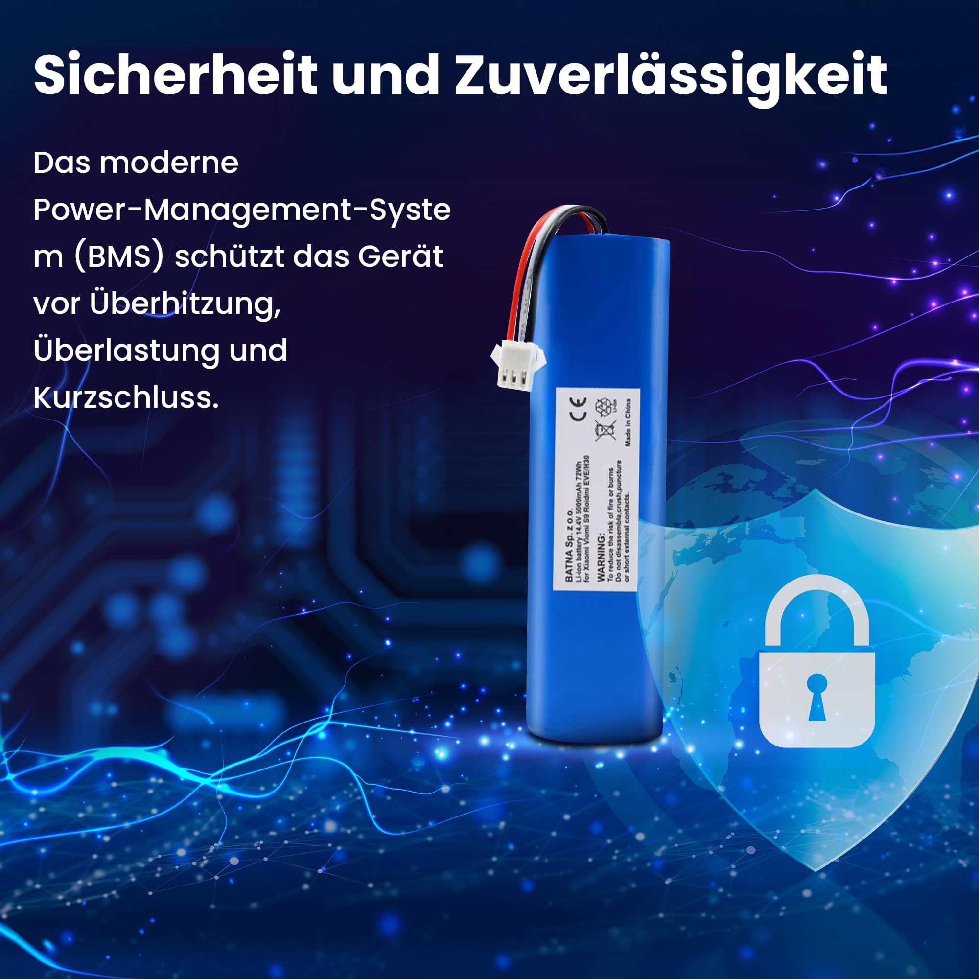 extralink-ma1-4s1p-sc-akku-f-r-xiaomi-mop-pro-3200mah image 6