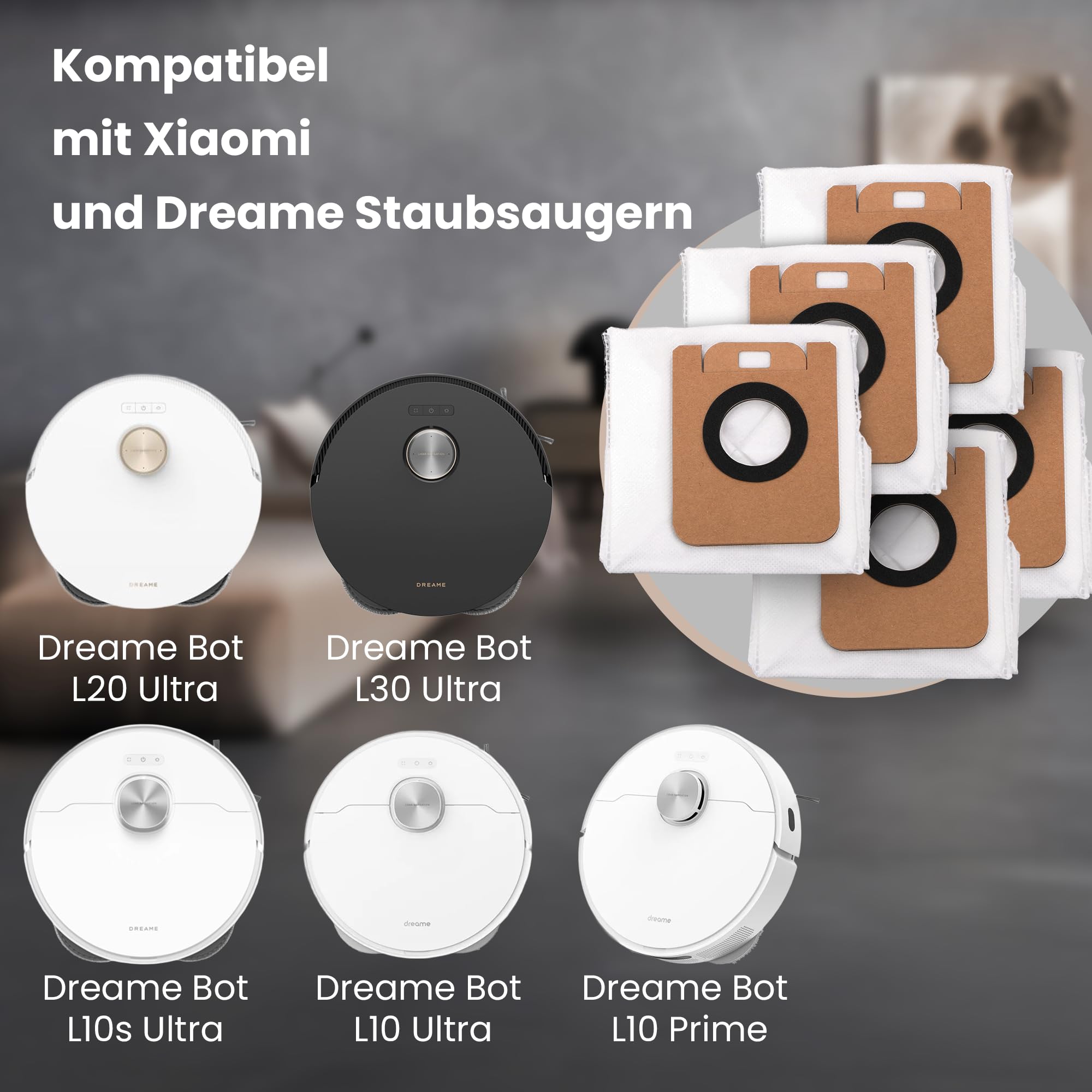 extralink-staubsaugerbeutel-f-r-dreame-l20-ultra-5er-set image 2