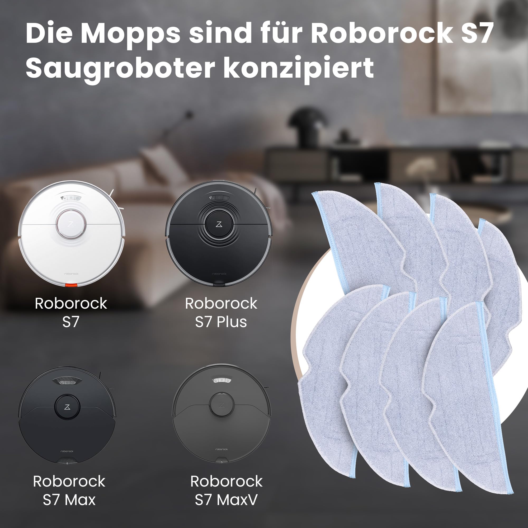 extralink-roborock-s7-wischmopp-8-st-ck-saugstark image 3