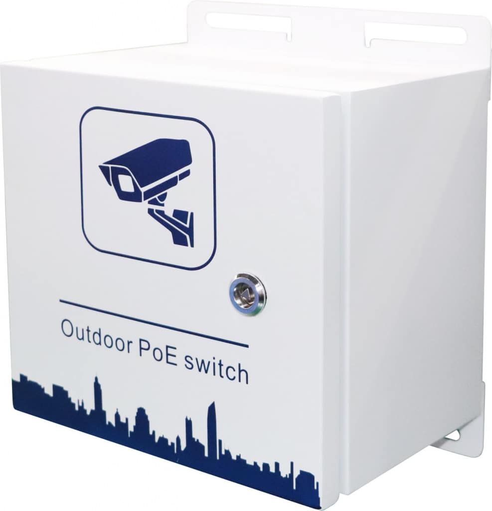 ernitec-electra-m10-outdoor-200-ip66-poe-switch-200w image 1