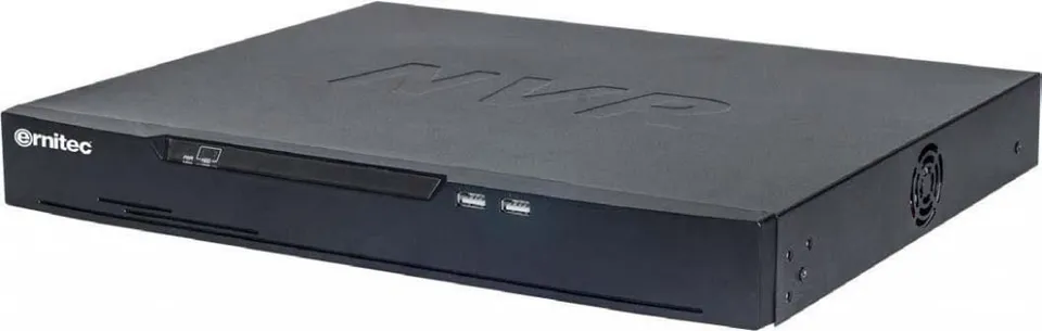 ernitec-cygnus-16-kanal-nvr-1u-16x-poe-2x-hdd-ndaa image 1